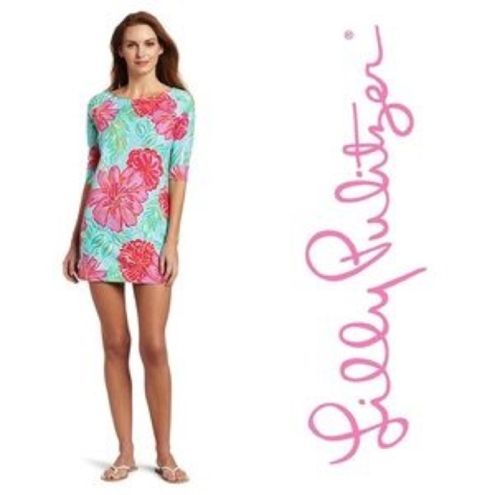 Lilly Pulitzer Cassie Three Quarter Slv Sundress